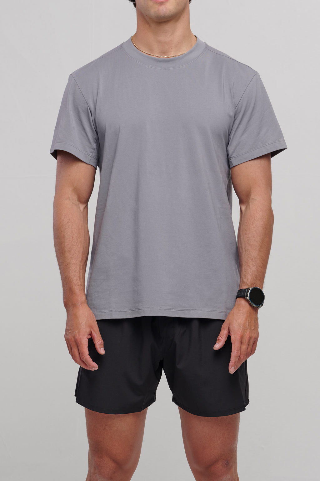 Dockside Tee - Storm Grey – Seaav