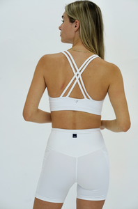 Seaav Vanora Contrast Bra in White 4