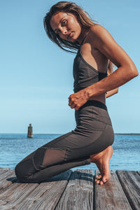 Mesh Splicing Shockproof Private Label Yoga Sports Bra